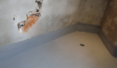 Impermeabilização de Banheiro c/ Borracha Líquida